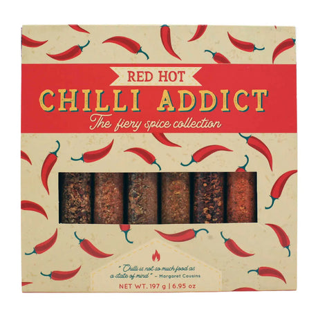 Gourmet Brands Eat Art Red Hot Chilli Addict Giftset