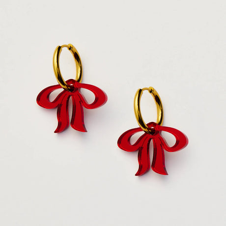 Martha Jean Floppy Bow Earrings