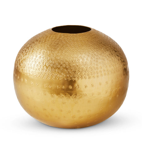Madras Link Alma Gold Textured Vase