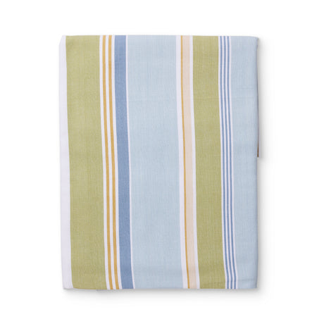 Fairhaven Blue/Green Stripe Tablecloth 150x230cm