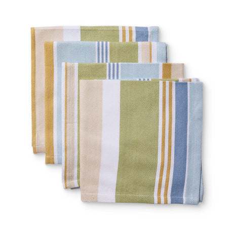 Fairhaven Blue/Green Napkin Set 4