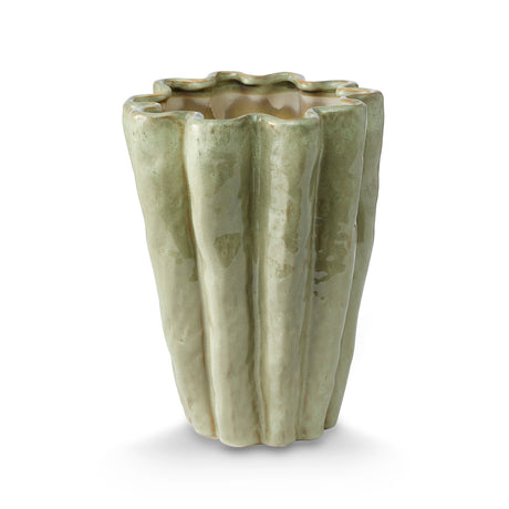 Drift Green Tall Vase D22x29cm