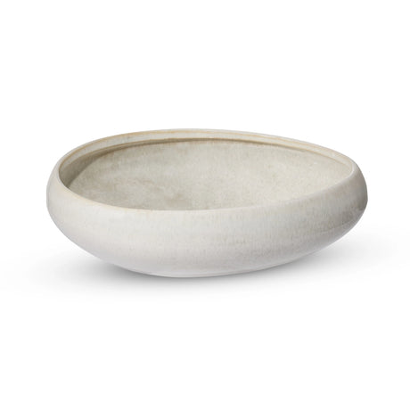 Madras Link Oslo Reactive Ivory Shallow Bowl