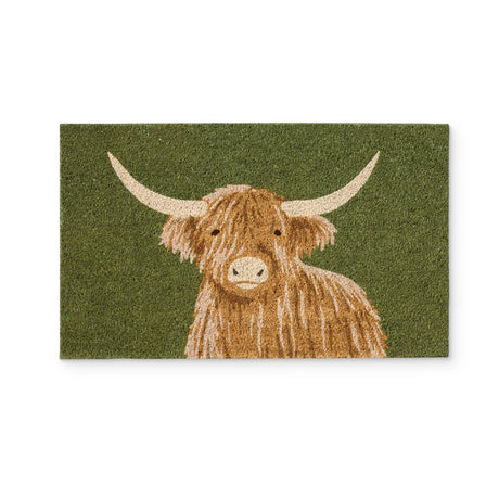 Madras Link Highland Cow Doormat 45x75cm