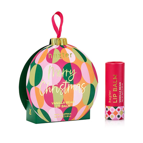 Hanging 9g Lip Balm - Bauble Circles Green