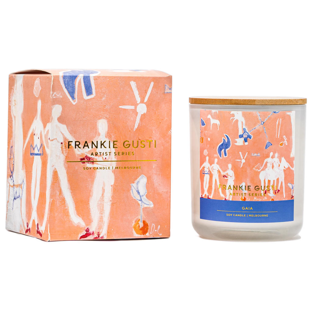 Frankie Gusti Artist Series Candle Gaia - Bonnie Gray