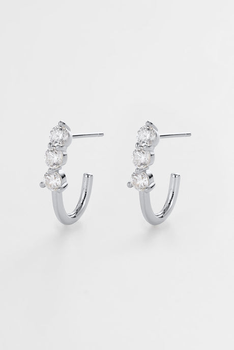 Mara Hoop - Silver