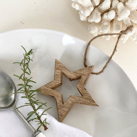 Mediterranean Markets Lucia Timber Star 19cm