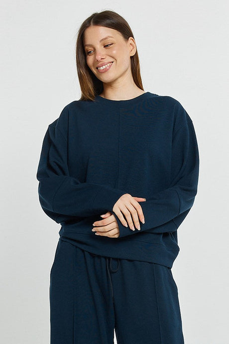 Betty Basics Elona Top Navy