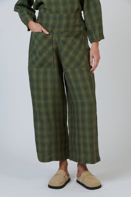 OJ Naturals BR30 Linen Pants - Highlands
