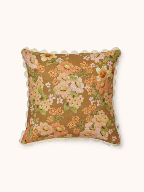 Buttercup Wheat 50cm Linen Cushion