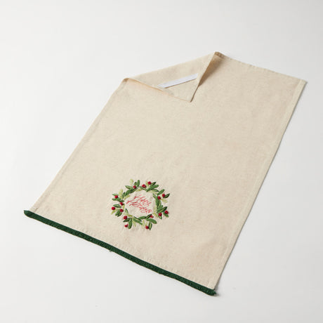Pilbeam Living Happy Holidays Tea Towel