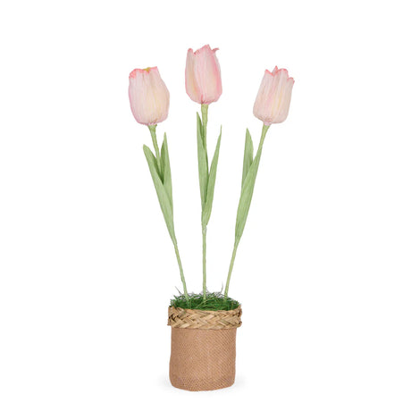 Holly and Ivy Floret Tulip Pot