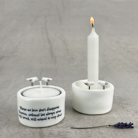 Heaven In Earth Candle Holder Birds