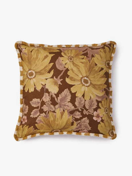 Bonnie and Neil Marigold Mustard 60cm Cushion