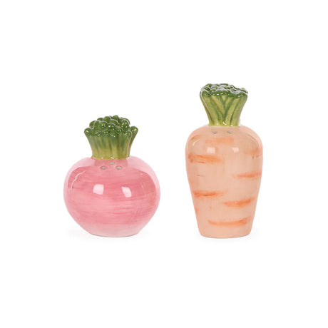 Holly and Ivy Carrot & Radish Salt & Pepper Shakers