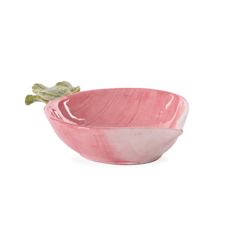 Holly and Ivy Ceramic Radish Bowl