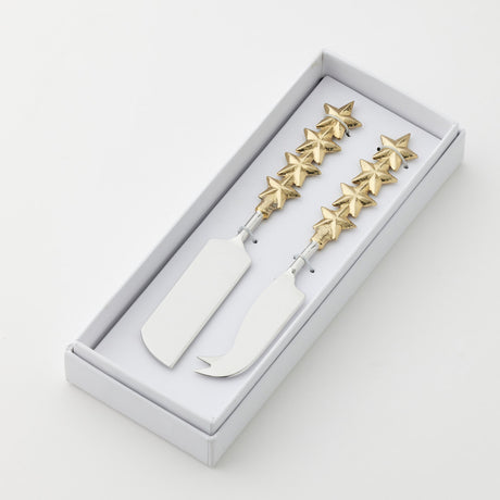 Pilbeam Living Starlight Cheese Knives Set of 2