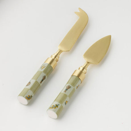 Pilbeam Living Country Garden Cheese Knives Set of 2