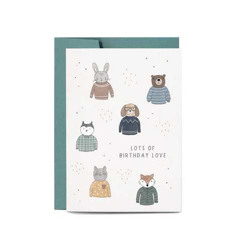 In the Daylight Lots of Love Greeting Card