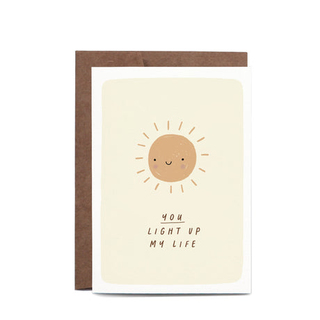 In the Daylight You Light Up My Life Greeting Card