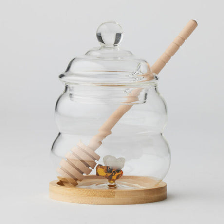 Pilbeam Living Beehive Honey Jar with Dipper