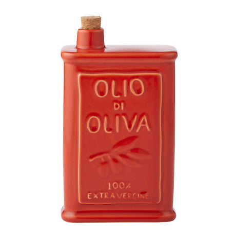 Coast to Coast Olio Ceramic Oil Bottle - Rust