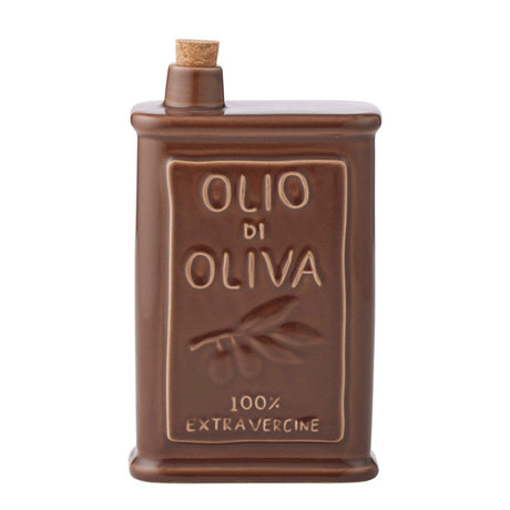 Coast to Coast Olio Ceramic Oil Bottle - Cocoa