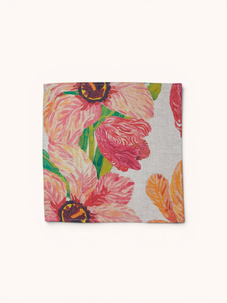 Napkins Tulip Multi S/4