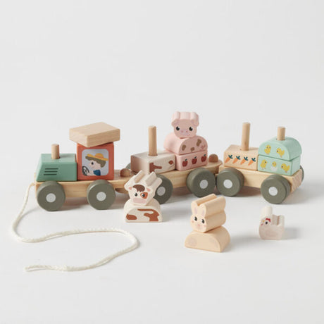 Pilbeam Living Animal Stacking Train