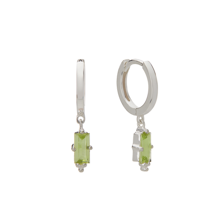 Murkani Huggies with Hanging Peridot