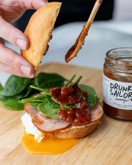 Drunken Sailor Smokey Tomato Relish