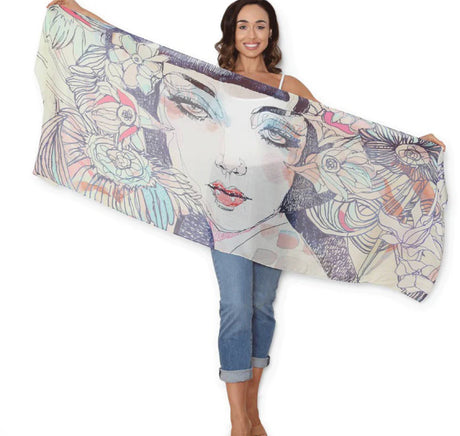 The Artist Label jungle scarf