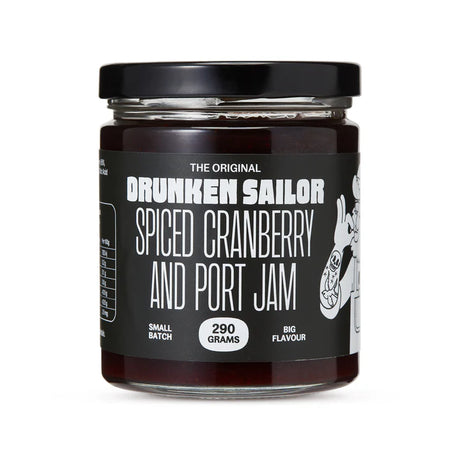 Drunken Sailor Spiced Cranberry and Port Jam