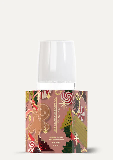 The Aromatherapy Company Therapy Limited Edition Scented Candle 80g Berry Tart