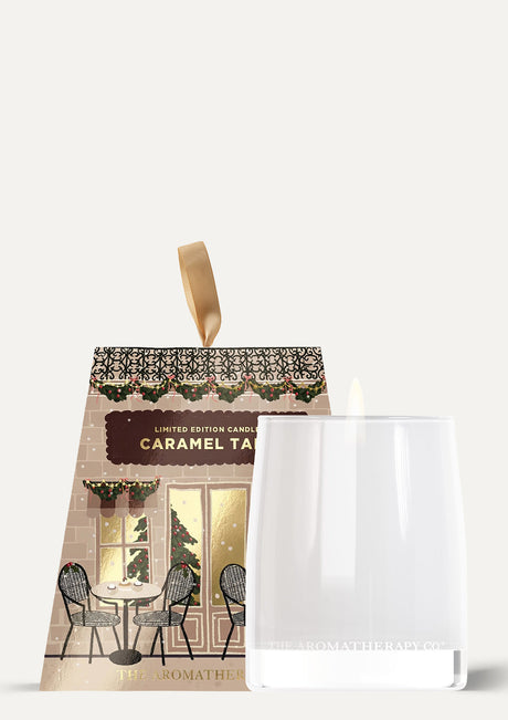 The Aromatherapy Company Therapy Festive Candle 80g Caramel Tart