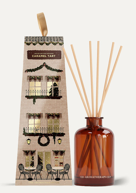 The Aromatherapy Company Therapy Festive Diffuser 100ml Caramel Tart