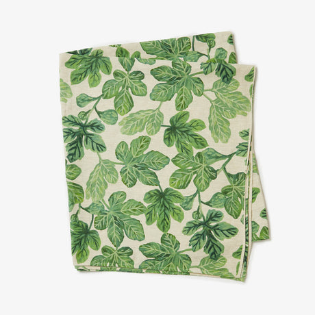Bonnie and Neil Tablecloth Fig Green Medium