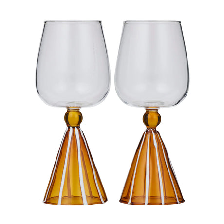 Coast to Coast Ragni Wine Glasses S/2