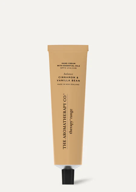 The Aromatherapy Company Therapy Hand Cream SPF15 75ml Balance (Cinnamon Vanilla Bean)