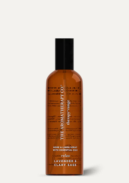 The Aromatherapy Company Therapy Home and Linen Spray 100ml Relax (Lavender and Clary Sage)