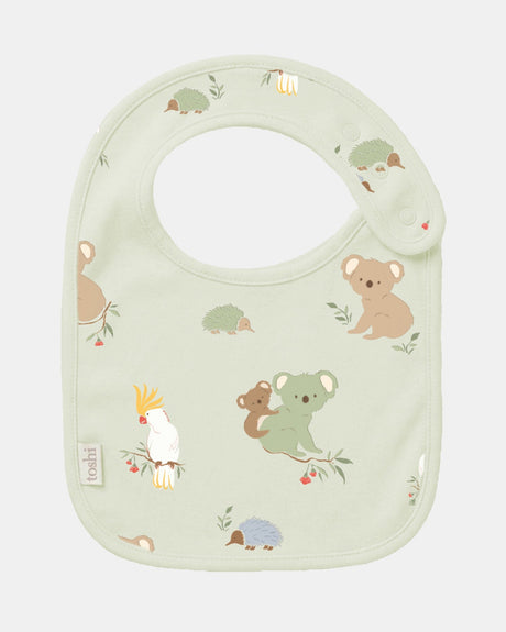 Toshi Baby Bib Arcadia Gumnut Babies Eucalypt
