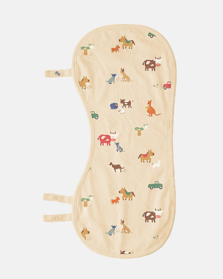 Toshi Baby Burp Cloth Arcadia Station Hands