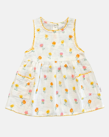 Toshi Baby Dress Pippa Vanilla