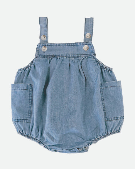 Toshi Baby Romper Bubble Denim