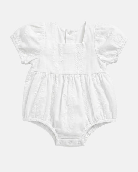 Toshi Baby Romper Florence Vanilla