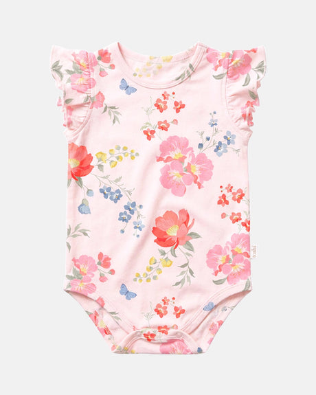 Toshi Onesie S/S Frill Arcadia Wild Garden