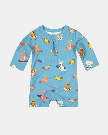 Toshi Swim Onesie L/S Pirate Beach Buddies