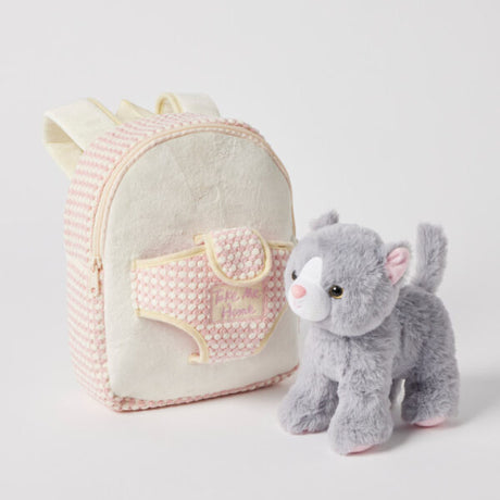 Pilbeam Living Plush Kitten Take-Me-Home Backpack