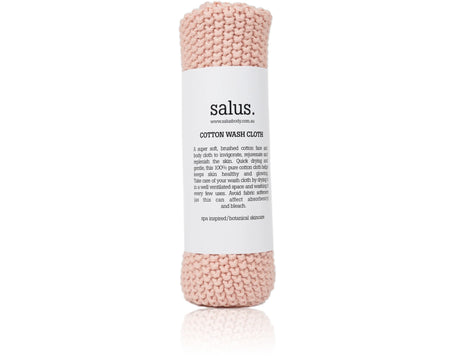 Salus Cotton Wash Cloth Pink